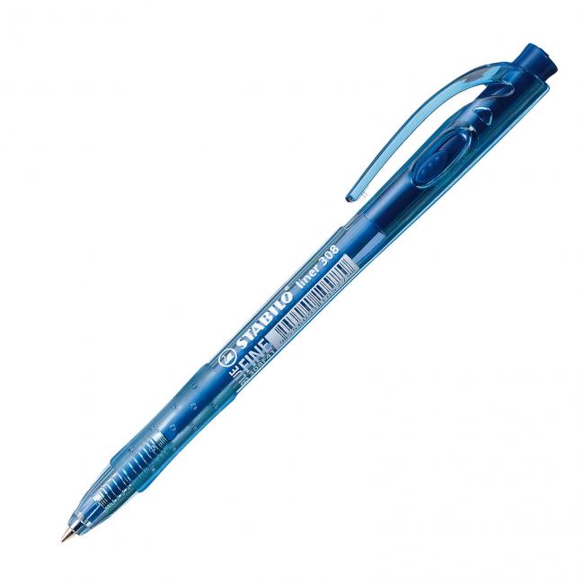 Ballpoint pen STABILO Liner 308 blue