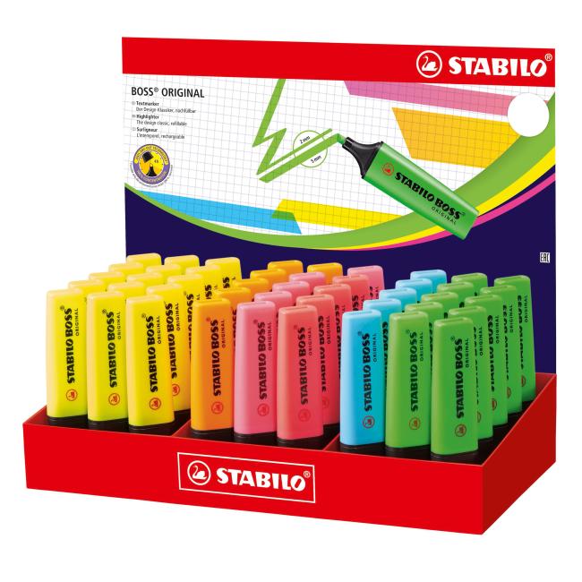 Display STABILO Boss 45ks