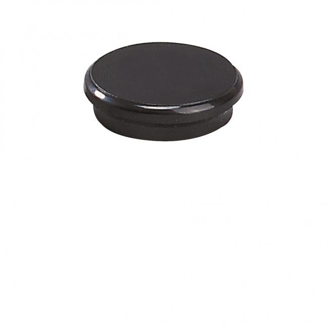 Magnet 24 mm black 10 pcs