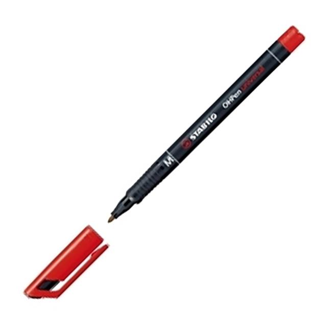 Marker OHP STABILO 843 M red
