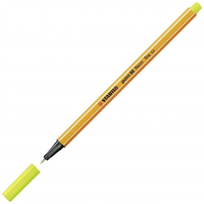 [ST088024] Liner STABILO Point 88 neon yellow