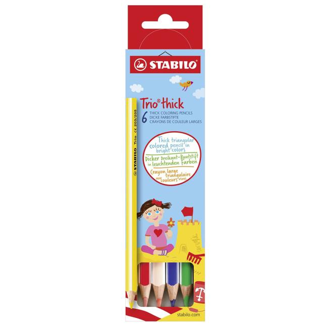 STABILO Trio 6 pcs