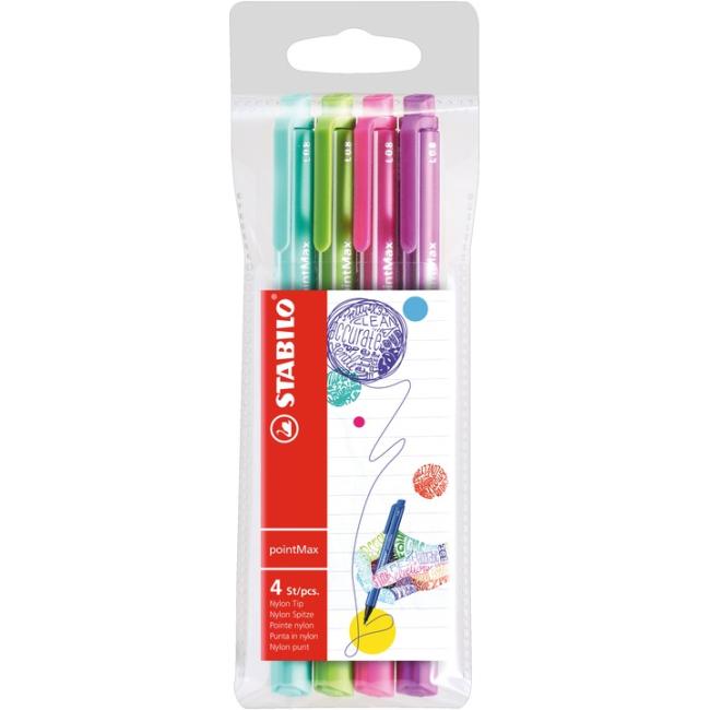 [ST488401] Set of markers STABILO pointMax 4 pcs