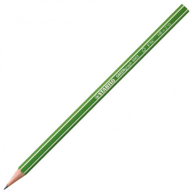 Pencil STABILO GREENgraph HB 12 pcs