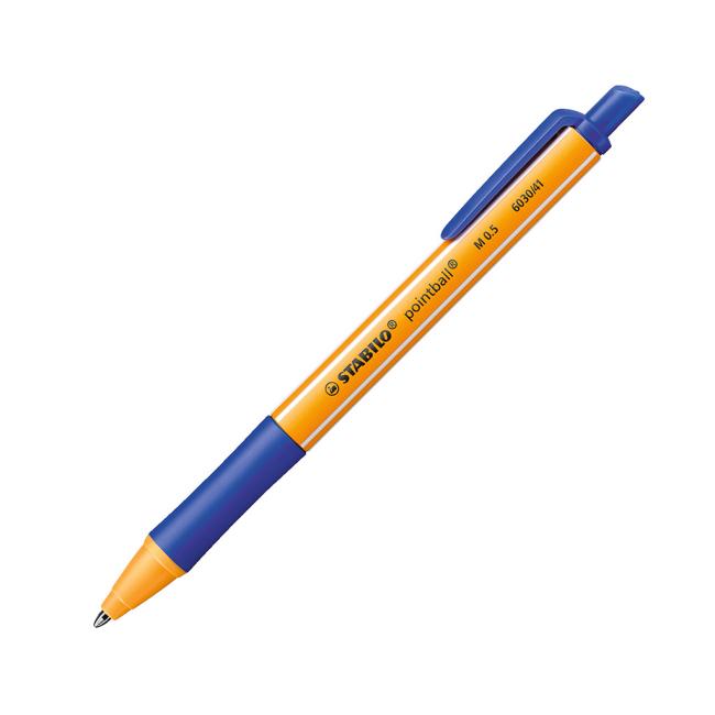 Ballpoint pen STABILO pointball blue