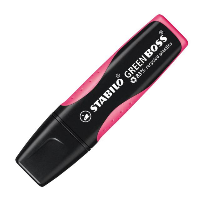 [ST607056] Highlighter STABILO GREEN BOSS pink