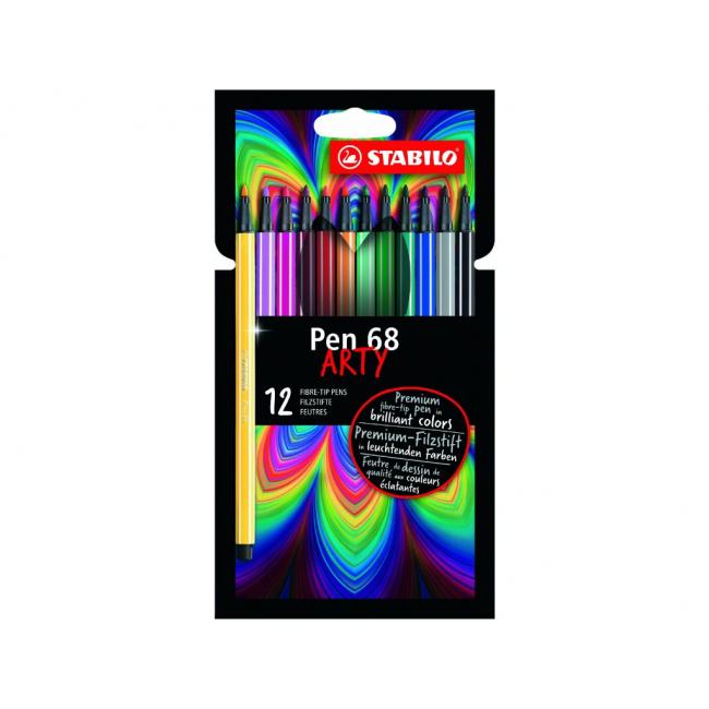 Set of markers STABILO Pen 68/12S ’ARTY’
