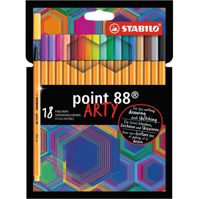 [ST881820] Now liner STABILO point 88/18S 'ARTY'
