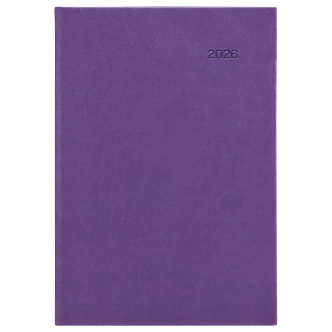 Viva weekly diary A5 14.8 x 21 cm purple 2026