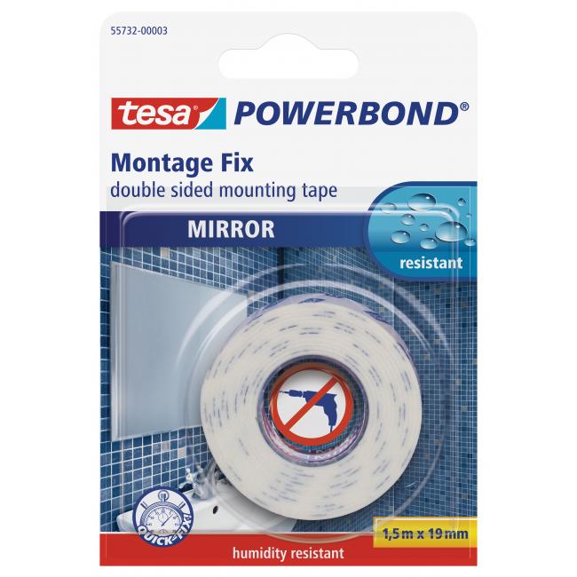 [TE055732] Mounting tape TESA Mirror 19mm x 1.5m