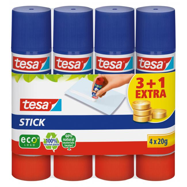 [TE057088] TESA glue stick ecological 20g 3+1 free