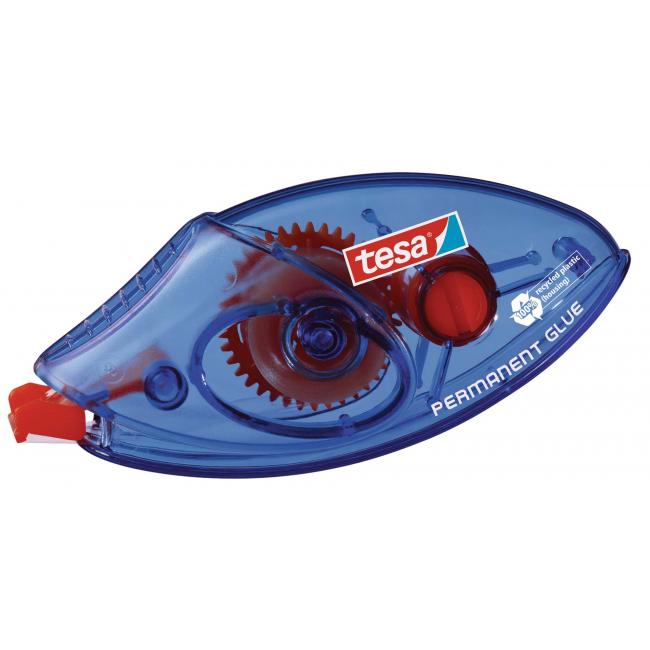Adhesive roller TESA permanent disposable 8.4mm x 8.5m