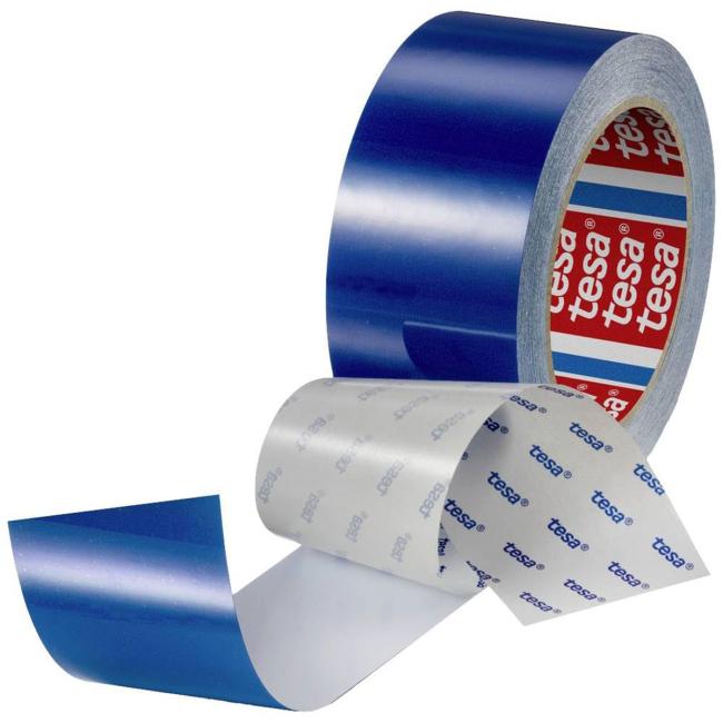 [TE607698] TESA adhesive marking tape 50 mm x 33 m blue