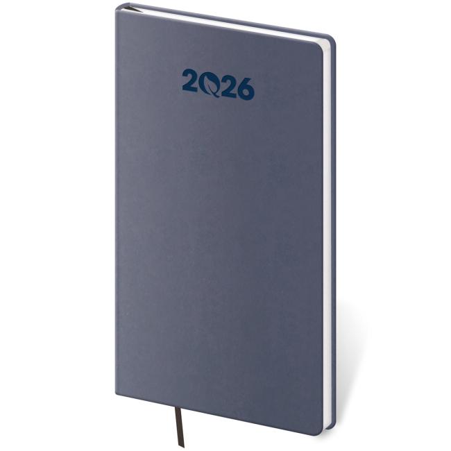 [DEO426-2] ECO Lavender weekly diary, pocket 8x15cm 2026