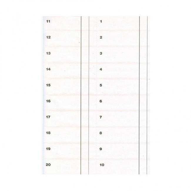 Voucher book A4 recycled, wood. pope