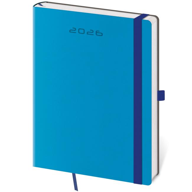 Flexies weekly diary B6 12x16.5cm blue 2026