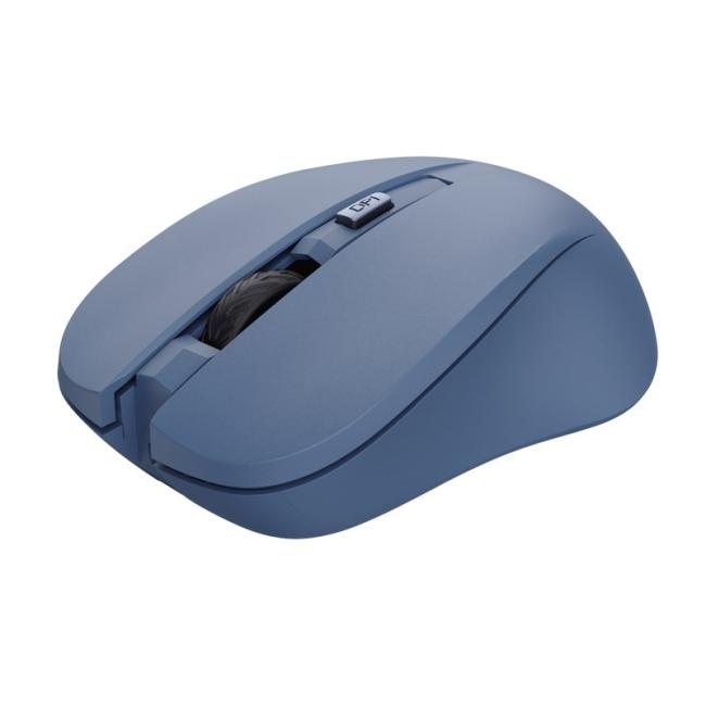 [TU025041] Wireless optical mouse Trust Mydo silent blue