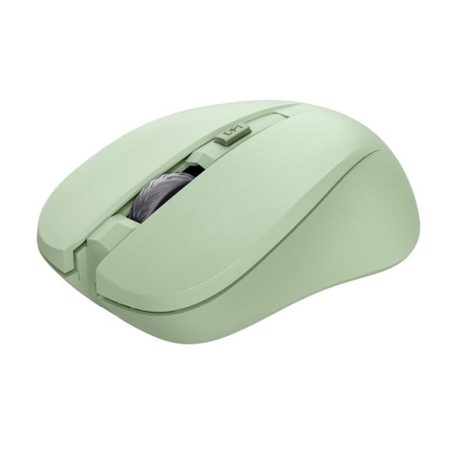 [TU025042] Wireless optical mouse Trust Mydo quiet green