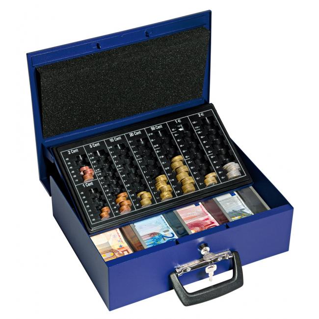 Euro cash register WEDO Universa 357x103x275mm blue