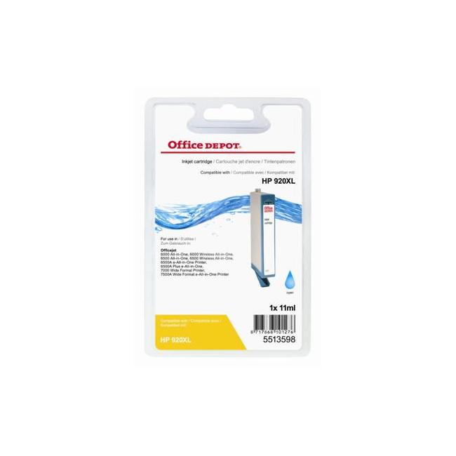 Alternatívny atrament pre HP CD972AE/920XL azúrový