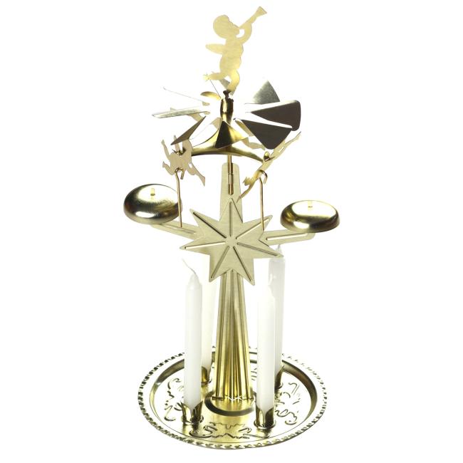 [XM024833] Christmas decoration Angel bell 130x270mm gold