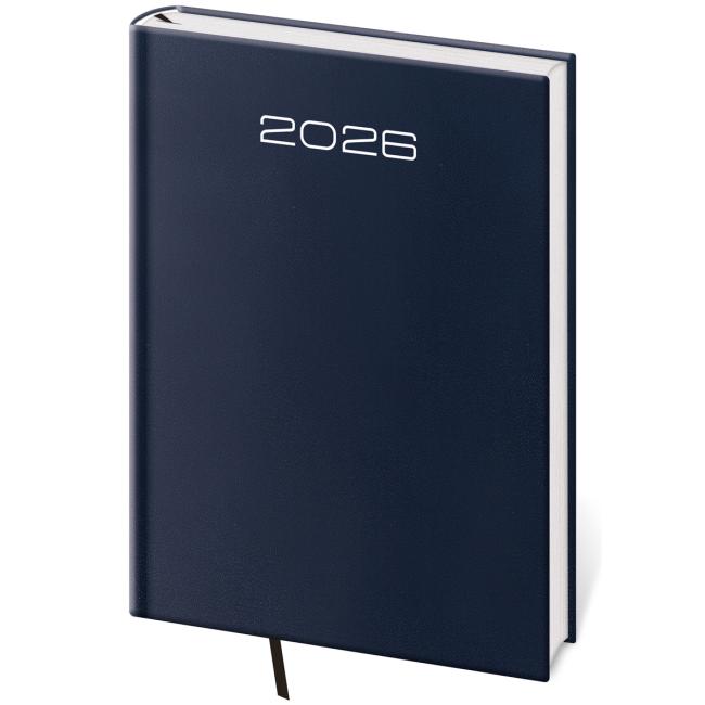 Diary Old Karachi weekly B5 17x24 cm blue 2026