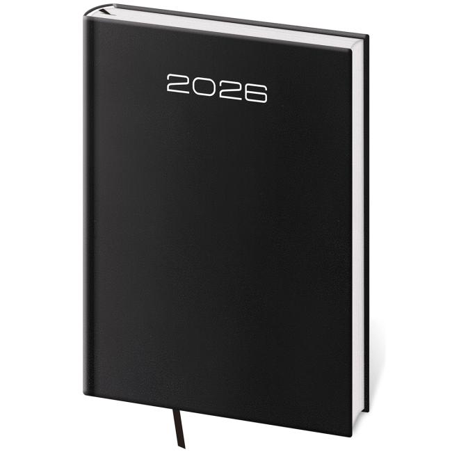 Diary Old Karachi weekly A5 14.3x20.5 cm black 2026