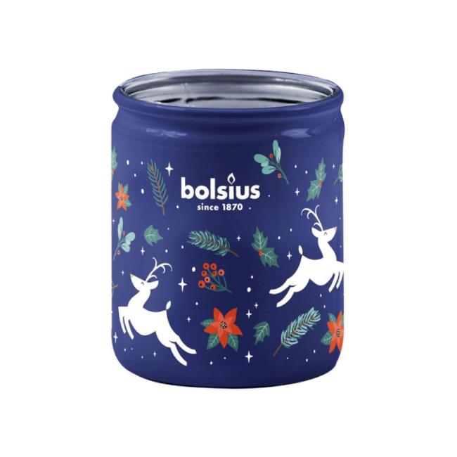 Bolsius Glass 68x80mm Soba a cezmína, vonná sviečka