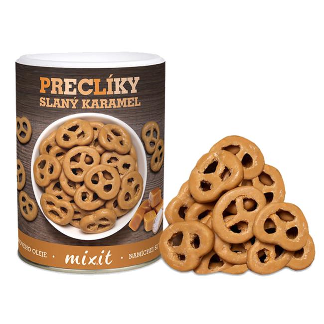 [XM100104] Mixit salted caramel pretzels 250 g