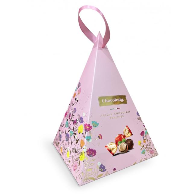 Chocolate Pyramid pink 130g