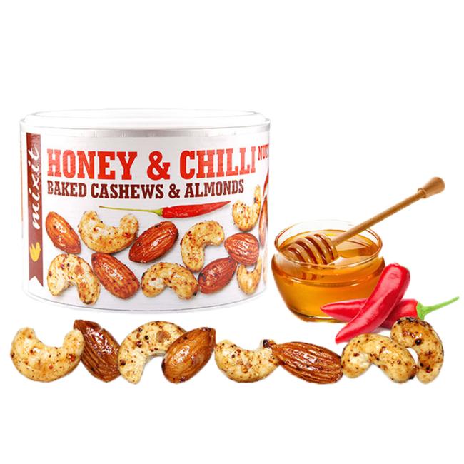 Baked nuts - honey and chili 140g