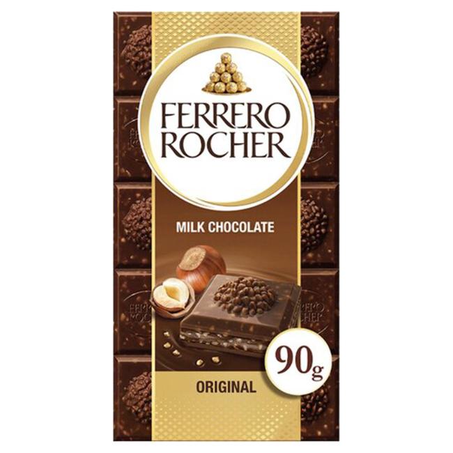 Ferrero Rocher milk chocolate 90 g