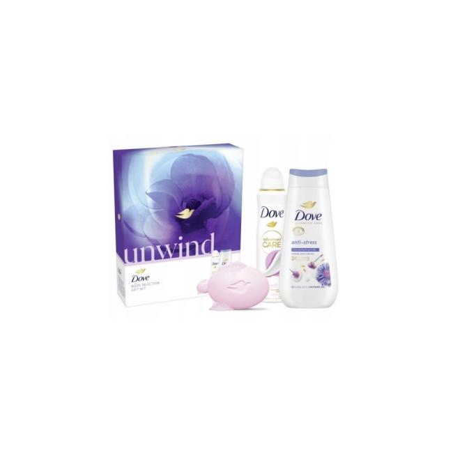 Dove Anti-stress women's gift set 3 pcs