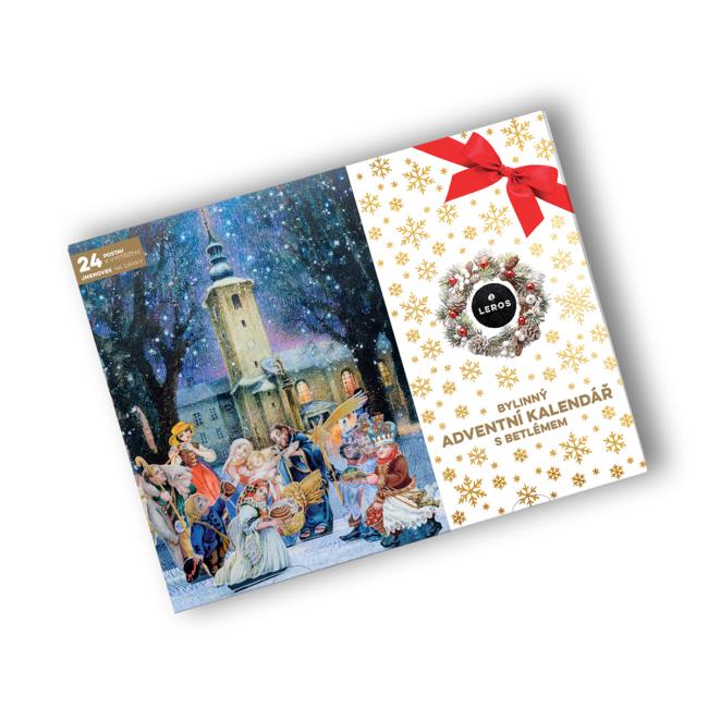 [XM251445] LEROS herbal advent calendar with Bethlehem (24 bags)