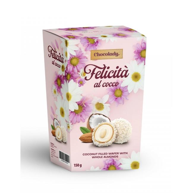 Chocolate FELICITA coconut almond 150g