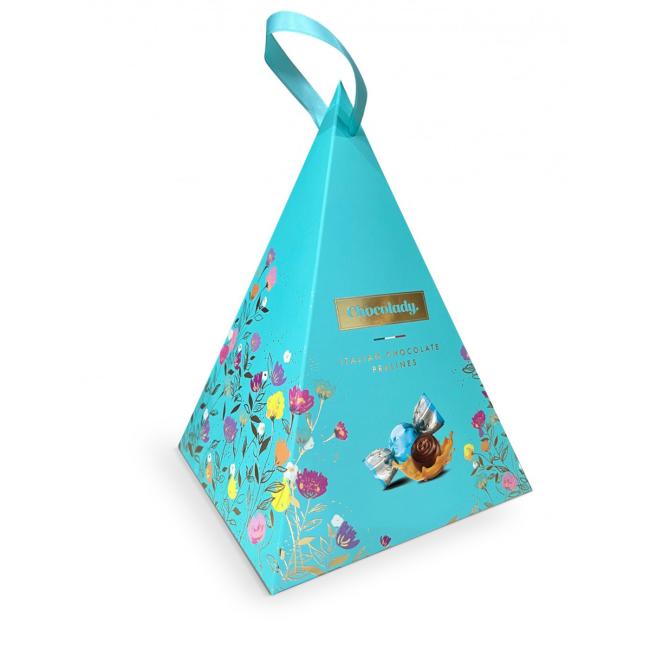 [XM497500] Chocolady Pyramída modrá 130g