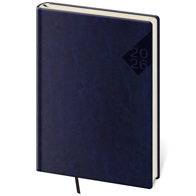 Diary Nebraska daily A5 14.3x20.5 cm blue 2026