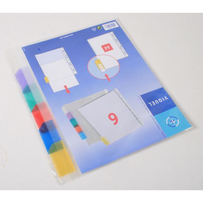 Europack A4 with color index/6 parts