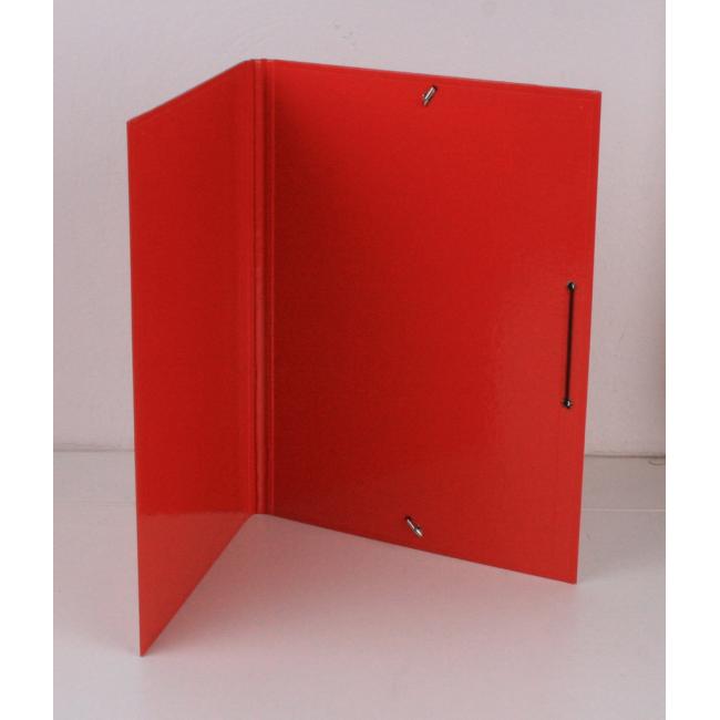 File board A4 Lamino with red rubber band