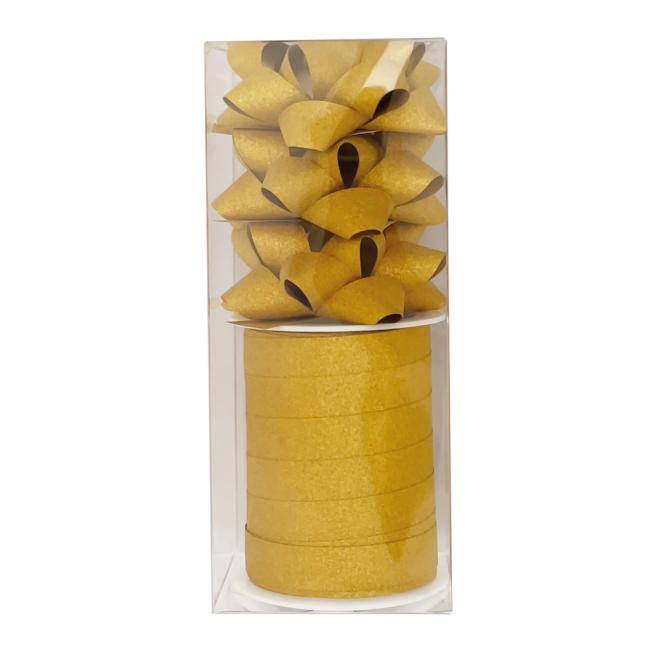 [XX060399] Malá sada na vianočné balenie darčekov zlatá