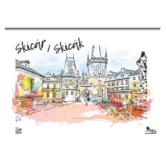 Sketchbook A3 20 sheets white