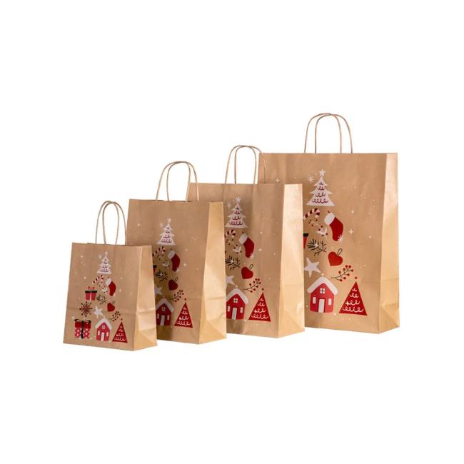 [XX525024] Christmas paper bag 260x120x350, Christmas Tree