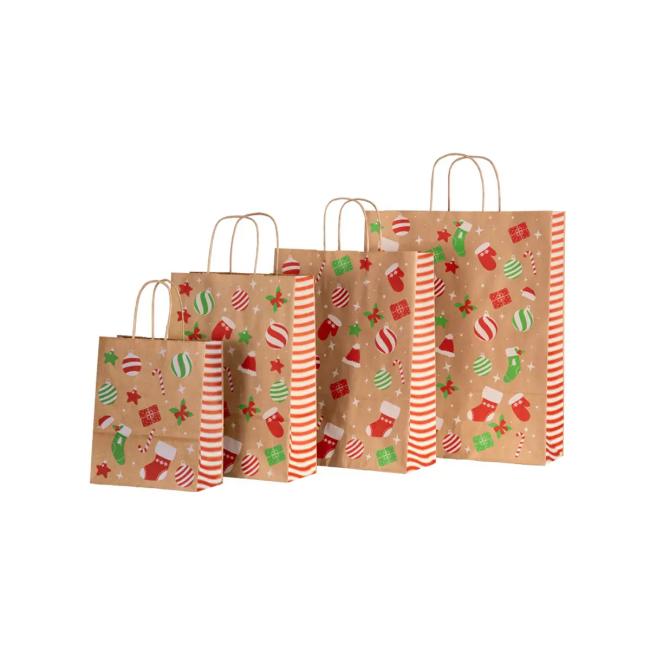Christmas paper bag 260x120x350, Christmas Joy