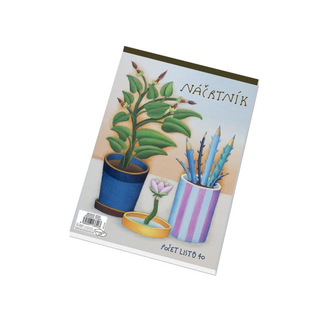 Sketch book A4 40 sheets