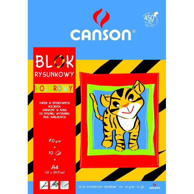 [XX666119] Colored paper A4, mix of 10 colors, 80g 'School'