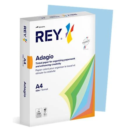 Copy paper colored Adagio light blue A4, 80g