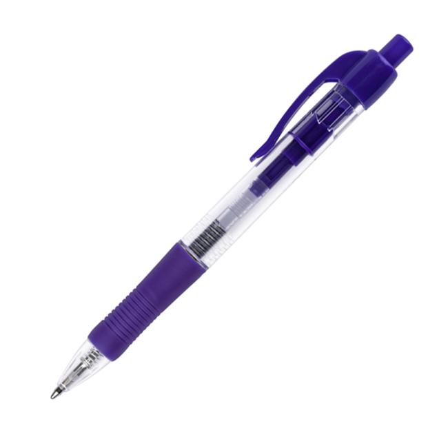 Ballpoint pen Q-CONNECT clicking blue (Contracted)