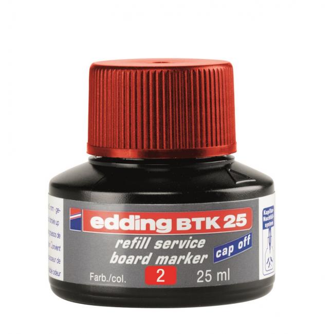 Atrament edding BTK 25 červený (Contracted)