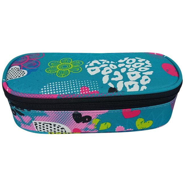 Small DONAU Hearts and Flowers pen case