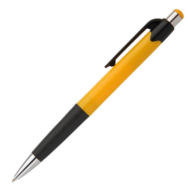 Ballpoint pen plastic GARNA yellow